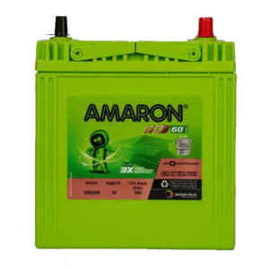 AMARON GO Automotive Battery - 38B20R (AAM-GO-00038B20R)